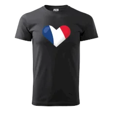 Francouzská vlajka srdce