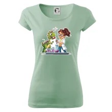 Chemik a dinosaurus - Holka