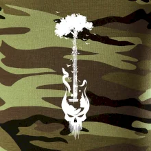 Kytara strom a lebka