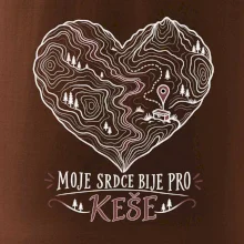 Moje srdce bije pro keše topografické srdce