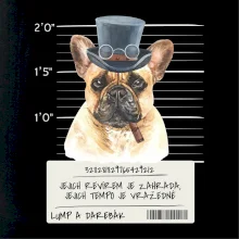 Lump a darebák francouzský buldoček