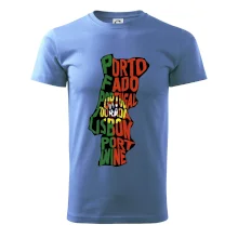 Mapy - názvy měst - Portugalsko