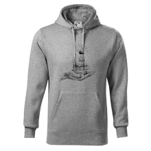 Čtenář - ruka kreslená