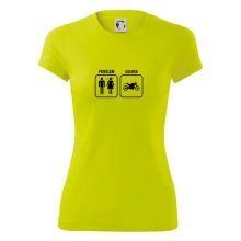 Problém silniční motorka