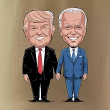 Trump a Biden - velký kamarádi