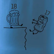 Pivo narozeniny - útes 18 let