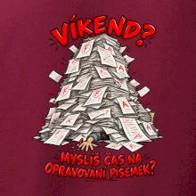 Víkend učitele pod hromadou písemek k opravě