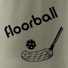 Floorball nápis šikmo