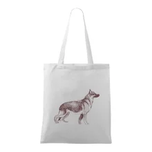 Německý ovčák -  kreslený skica