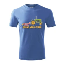 Traktor občas něco zvoře