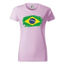 Brazílie vlajka štětkou