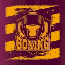 Boxing ve čtverci helma