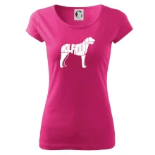 Vlkodav nápis v těle