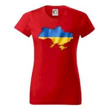 Ukrajina vlajka mapa Ukrajina vlajka mapa