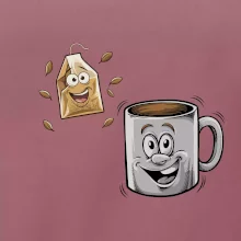 Parové triko - Hrnek a čaj