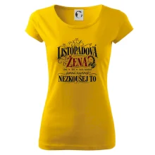 Listopadová žena jemná ale nezkoušej to