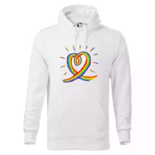 Srdce pride duha kreslená