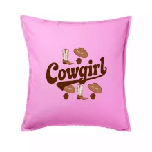 Cowgirl nápis a oblečení