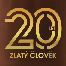 20 let zlatý člověk