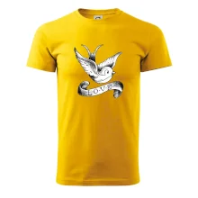 Love holubice - kreslená