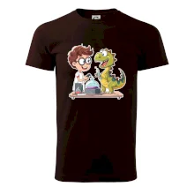 Chemik a dinosaurus - kluk