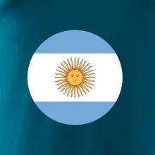 Argentina vlajka kulatá