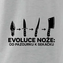 Evoluce nože od pazourku k sekáčku