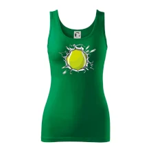 Tenisový míč v triku