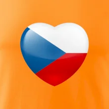 České srdce - vlajka