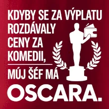 Kdyby se za výplatu rozdávaly ceny za komedii, můj šéf má oscara