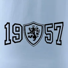 Narozeninový motiv - znak - 1957