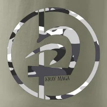 Krav maga  maskáčový nápis