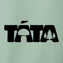 Táta nápis - houbař