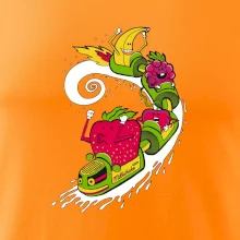 Milkshake vlak kreslený (Pecka design)