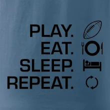 Play Eat Sleep Repeat americký fotbal