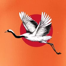 Japan culture - čáp