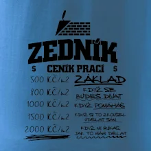 Ceník zedníka - cena za metr Ceník zedníka - cena za metr