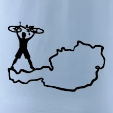 Cyklista - Mapa Rakouska