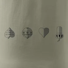 Prší - barvy hracích karet