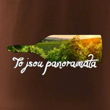 To jsou panoramata vinice