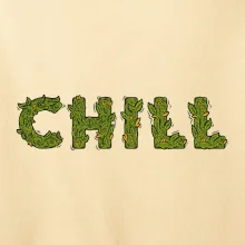 Konopí nápis chill