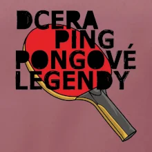 Dcera ping pongové legendy