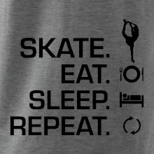 Eat sleep skate - lední bruslení
