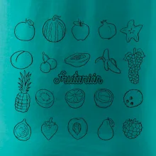 Frutarián ovoce ve čtverci