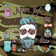 Hipster style Hipster style