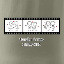 Svatební den - váš nápis (Hana-creative)