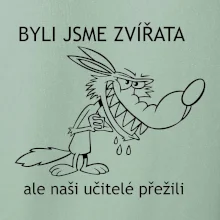 Školní triko - Zvířata