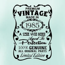 Vintage Etiketa - 1985