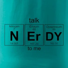 Talk nerdy - periodická tabulka Talk nerdy - periodická tabulka
