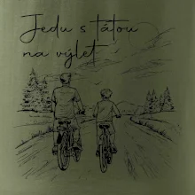 Cyklistika  - Jedu s tátou na výlet - Táta a syn